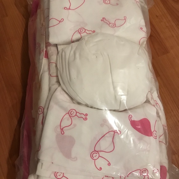 New Ikea baby crib baby girl bedding sheet blanket - Picture 3 of 8